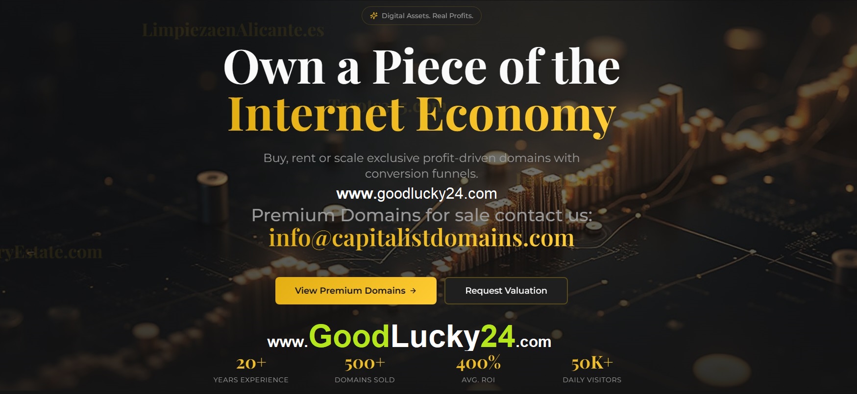 GoodLucky24.com | Lucky Brands, Campaigns & Digital Projects brand domain